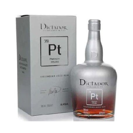 Dictador XO Pt 78 Platinum 40% pdd.