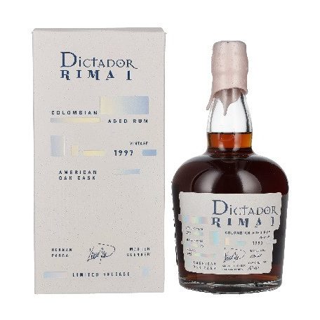 Dictador Rima 1997 American Oak Cask 50% pdd.