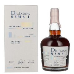 Dictador Rima 2003 American Oak Cask Rum 0,7L 43% pdd.