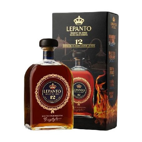 Lepanto 12 years Sherry Casks Brandy de Jerez 0,7L 36% dd.