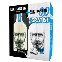 Knut Hansen Gin 0,5L 42% + Alkoholmentes Gin 0,5L dd.