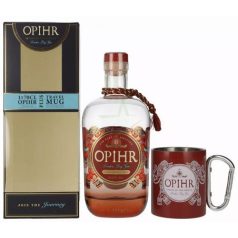 Opihr Far East Edition Gin 0,7L 43% dd. + fém bögre
