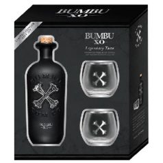 Bumbu XO Rum 0,7L 40% dd. + 2 pohár