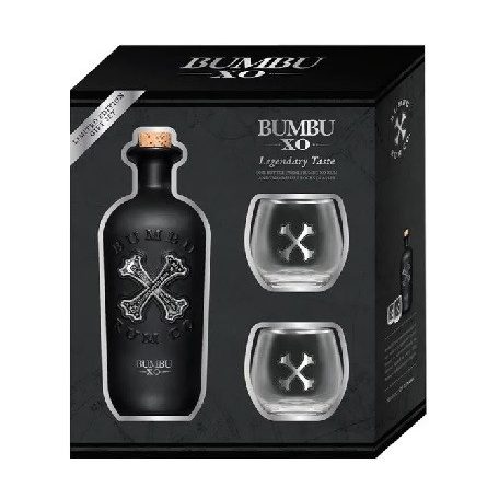 Bumbu XO 40% pdd. + 2 pohár