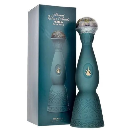 Clase Azul Mezcal Guerrero zöld kerámiában 42% pdd.