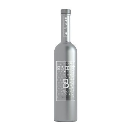 Belvedere Vodka 1,75 40% Chrome Edt. LED világítással