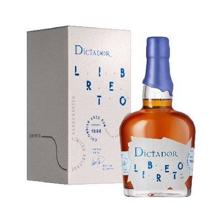 Dictador Libreto 1996 American Oak Cask 44% pdd.