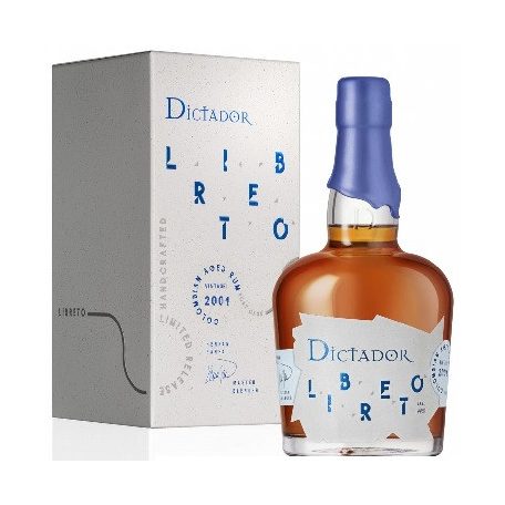 Dictador Libreto 2001 American Oak Cask 42% pdd.