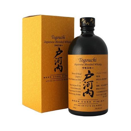 Togouchi Beer Cask Finish Japanese Blended Whisky 40% pdd.