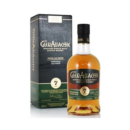 GlenAllachie 7 years Hungarian Virgin Oak Finish 48% pdd.