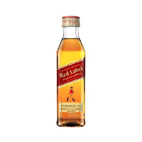 Johnnie Walker Red Label mini 1 KARTON (12db * 0,05) 40% PET