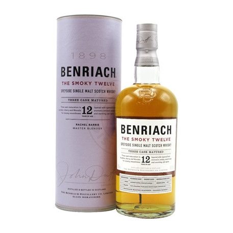 BenRiach 12 years The Smoky Twelve 46% dd.
