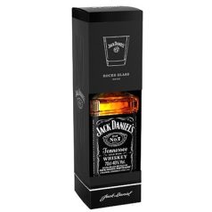 Jack Daniels Black/Fekete Label 0,7L 40% dd. + pohár