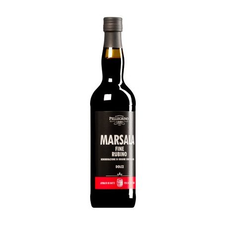 Marsala Fine Rubino Dolce Pellegrino 0,75L 18%