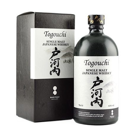 Togouchi Single Malt Japanese Whisky 43% pdd.