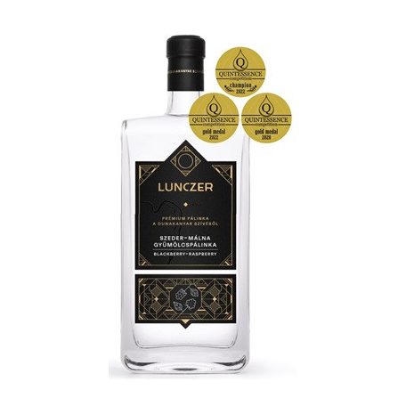 Lunczer Prémium Szeder-Málna pálinka 0,35L 44%