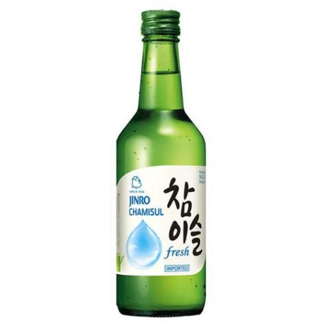 Jinro Chamisul Fresh Soju 0,35L 16,5%