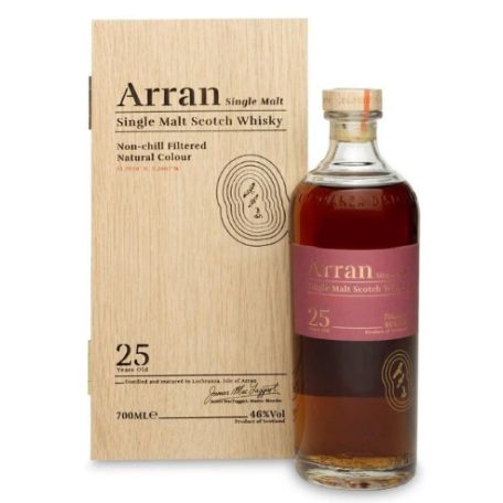 Arran 25 years 46% fa dd.