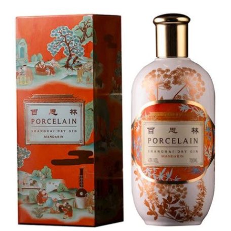 Porcelain Mandarin Shanghai Dry Gin 0,7L 43% pdd.