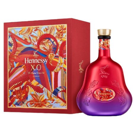 Hennessy XO 0,7L 40% dd. (piros) SHUTING-QIU Limitált kiadás