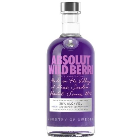 Absolut Wild Berri - erdei gyümölcs 0,7l 38%