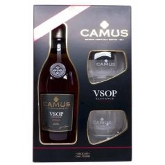 Camus VSOP Konyak DD. 0,7L 40% + 2 pohár