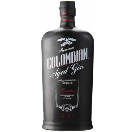 Dictador Colombian Black Treasure Aged Gin 0,7L 43%