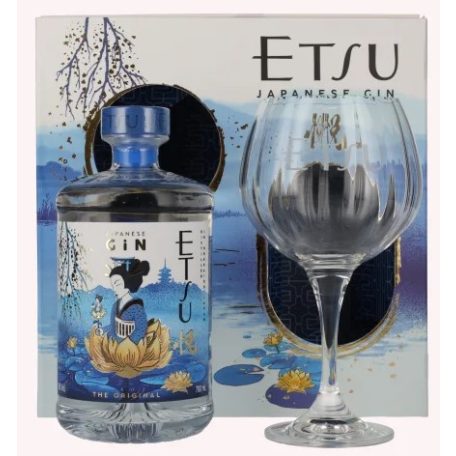 Etsu Handcrafted Gin 0,7L 43% dd. + pohár