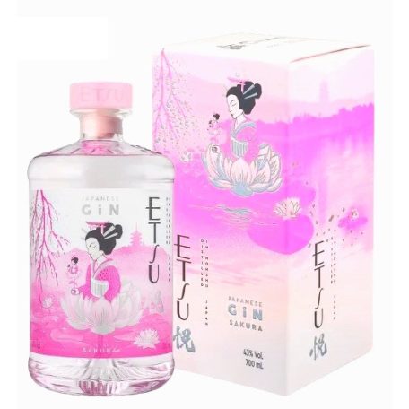 Etsu Sakura Gin 0,7L 43% dd.