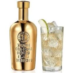 Gold 999.9 Gin 0,7L 40% dd. + pohár