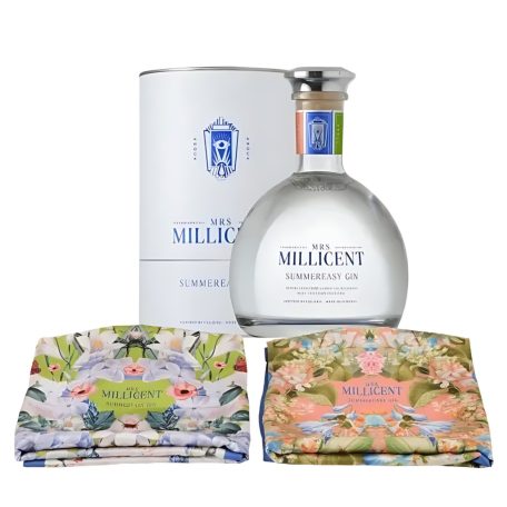 Mrs. Millicent Summereasy Gin DD. 0,7L 44,4% + kendő