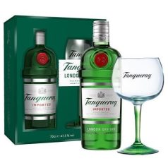 Tanqueray London Dry Gin 0,7L 43,1% dd. + pohár