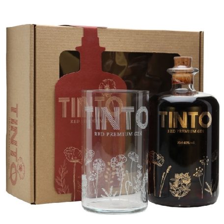 Tinto Red Premium Gin 0,7L 40% dd. + pohár