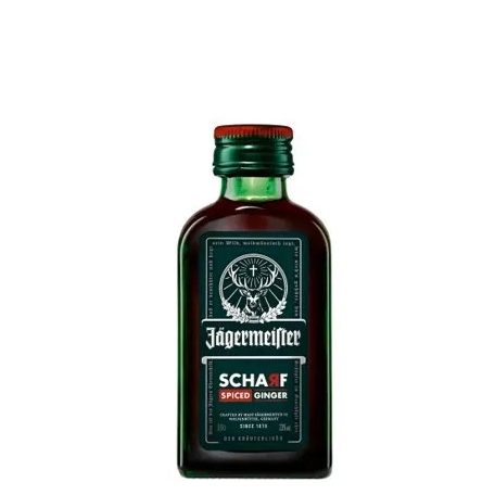 Jägermeister Scharf Spiced Ginger/Fűszeres Gyömbér 0,04L 33%