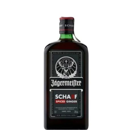 Jägermeister Scharf Spiced Ginger/Fűszeres Gyömbér 0,5L 33%