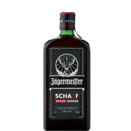 Jägermeister Scharf Spiced Ginger/Fűszeres Gyömbér 0,7L 33%