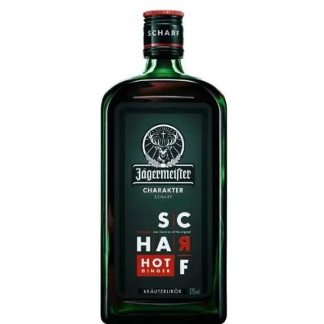 Jägermeister Scharf Spiced Ginger/Fűszeres Gyömbér 1,0L 33%