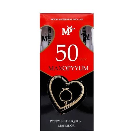 Magna MaxOpyyum Máklikőr 0,5L 50% dd. + 2 pohár