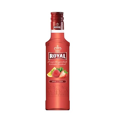 Royal Eper-Citrom Vodkalikőr 0,2L 28%