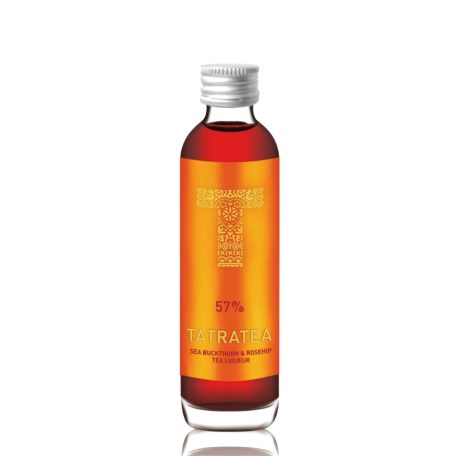Tatratea Csipkebogyó & Homoktövis Tea Likőr Mini 0,04L 57%