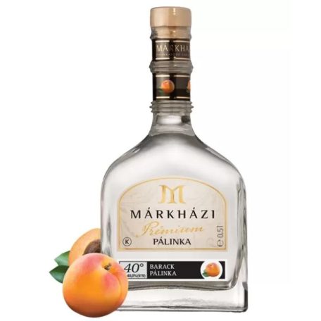 Márkházi Prémium Barackpálinka 0,5L 40%