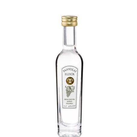 Panyolai Elixír Irsai Olivér Szőlő Pálinka Mini 0,05L 43%
