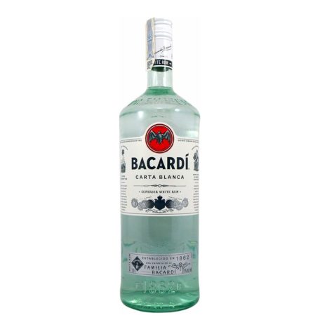 Bacardi Carta Blanca Superior Rum 1,5L 37,5%