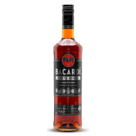 Bacardi Carta Negra Rum 0,7L 40%