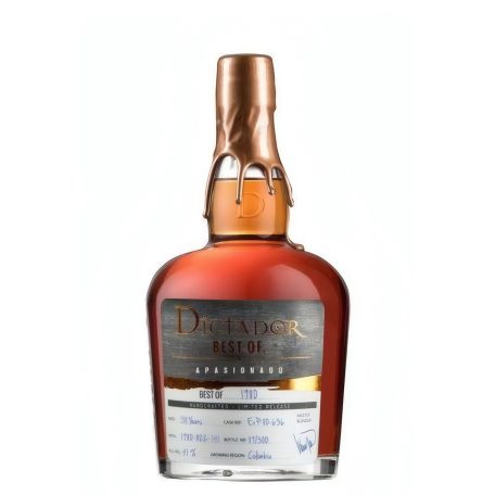 Dictador Rum The Best of 1980 Apasionado 0,7L 41%