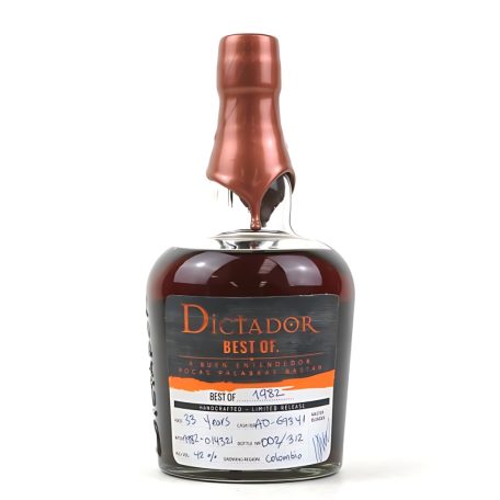 Dictador Rum The Best of 1982 0,7L 41,2%