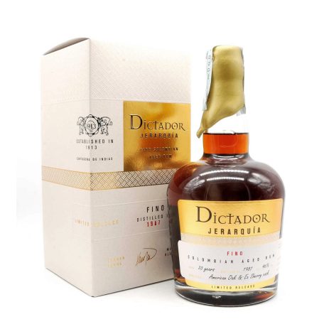 Dictador Jerarquia Fino Vintage 1987 DD. 0,7L 46%