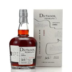 Dictador Parráfo Vintage 2004 Rum DD. 0,7L 41%