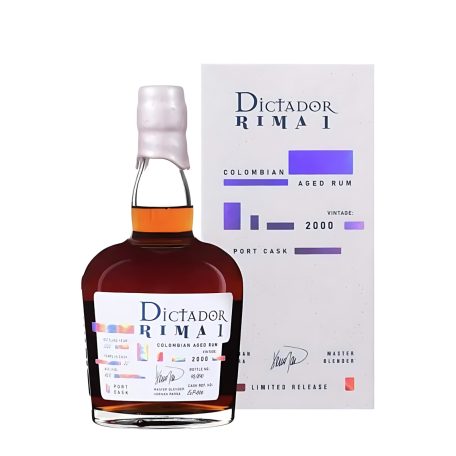 Dictador Rima 2000 Port Cask Rum DD. 0,7L 43%