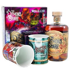 The Demons Share 6 Years Rum DD. 0,7L 40% + 2 fémpohár